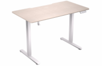 Endorfy herní stůl Atlas S electric Light Wood / 114x60cm / nosnost 50kg / el. nastavení výšky (72-118cm) / světlé dřevo