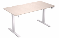 Endorfy herní stůl Atlas L electric Light Wood / 150x76cm / nosnost 80kg / el. nastavení výšky (72-120cm) / světlé dřevo