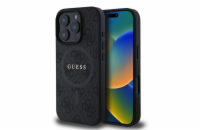 Guess PU Leather 4G Colored Ring MagSafe Zadní Kryt pro iPhone 16 Pro Black Guess PU Leather 4G Colored Ring MagSafe zadní kryt je dokonalý doplněk pro váš telefon i váš outfit, který kombinuje funkč