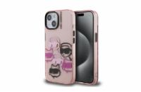 Karl Lagerfeld IML Multi K&CH Heads zadní kryt pro iPhone 15 – růžová Karl Lagerfeld IML Multi K&CH Heads (KLHCP15SHMCHKCP) zadní kryt pro iPhone je stylový a lehký ochranný kryt, který kombinuje pré