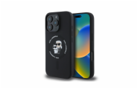 Karl Lagerfeld Liquid Silicone Karl and Choupette MagSafe zadní kryt pro iPhone 16 Pro – černá Karl Lagerfeld Liquid Silicone Karl and Choupette MagSafe (KLHMP16LSCMKCRHK) zadní kryt pro iPhone spoju