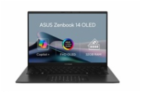 ASUS NTB Zenbook 14 (UM3406GA-OLED038X), Ryzen AI 7 445, 14" 1920 x 1200, 32GB, 1TB SSD, Radeon, W11 Pro, Black