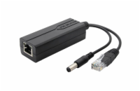 XtendLan XL-POES-12V1, PoE splitter 802.3af, 100Mb, stabilizovaných 12V/1.2A jack, přep. ochrana