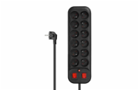 Prodlužovací přívod 12 zásuvek 1,8m DPM PPS52