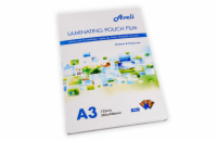 Laminovací fólie AVELI A3/250 mic (2x125), lesklé