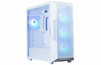 Zalman skříň i3 Neo ARGB V2 White / ATX / 4x120mm ARGB Fan / 2xUSB 3.0 / bílá