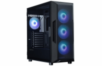Zalman skříň i3 Neo ARGB V2 Black / ATX / 4x120mm ARGB Fan / 2xUSB 3.0 / černá