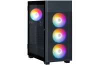 Zalman skříň S5 Neo Black / ATX / 4x 120mm RGB Fan / USB 3.0 / USB 2.0 / černá
