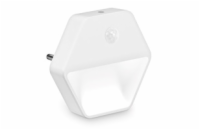 CONNECT IT SPARKLE 2 SENSOR noční světlo s pohybovým čidlem, 3 úrovně osvětlení, BÍLÁ