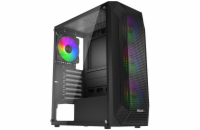 EVOLVEO Xenon, Midi Tower/4x ARGB/mesh+sklo