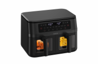 Salente DoubleAir, duální horkovzdušná fritéza, 11 l, černá