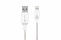 Tactical Stitch Thread Cable USB-A/Lightning 0.3m White