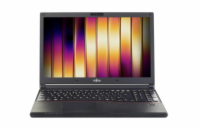Notebook Fujitsu LifeBook E557  Notebook - 15,6 palců, 8 GB, Intel Core i3-7100U 2.40 GHz, Numerická klávesnice, 256 GB SSD, Windows 11 Pro, 1366 x 768 px, Intel HD Graphics 620, Bluetooth, WIFI, DVD