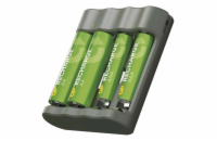 Nabíječka baterií GP Recharge B441 + 2× AA Recharge 2100 mAh + 2× AAA Recharge 800