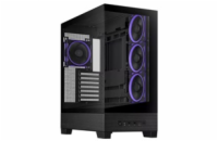 BAZAR - ASUS case A31 PLUS TG ARGB, Mid Tower, Průhledná bočnice, 4x120mm ARGB Fan, ARGB Hub, černá, Po opravě(Komplet)