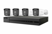 HiLook Powered by HIKVISION/ 4K Smart Hybrid Light KIT Bullet 2TB/ 1x NVR-108MH-C/8P/ 4x IPC-B180HA-LUF