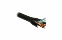 PLANET kabel UTP, drát, 4pár, Cat5e, PE+PE, Dca, venkovní dvouplášť, balení 305m