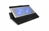 Connect IT FrostBlast chladicí podložka pod notebook s modrým podsvícením – černá Connect IT FrostBlast (CCP-7100-BK) je chladicí podložka pod notebook určená pro zařízení do velikosti 15,6". Díky dv