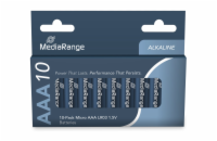 MediaRange Premium baterie micro AAA 1,5V Alkalické 10ks