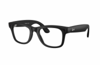 Gen 2 RAY-BAN | META WAYFARER Bridge & nosepads High Bridge Fit  Frame Matte Black Lenses Clear