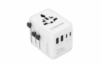 CANYON Travel Adapter OnTour 20 EU/UK/US/AUS 70W  White