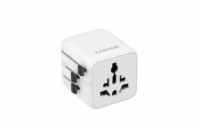 CANYON Travel Adapter OnTour One EU/UK/US/AUS   White
