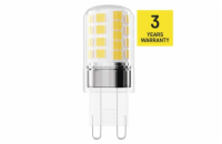 Žárovka LED JC G9 4,2W bílá studená EMOS ZQ9E24.2 2ks