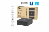 Club3D Dokovací stanice Thunderbolt 5 13v1, 1x M.2 SSD slot, 1xUSB-C TB5, 2xUSB-C,3xUSB-A,2xHDMI,1xmicroSD/SD,1xEthernet