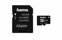 Paměťová karta Hama microSDHC 16 GB Class 10 UHS-I 80 MB/s + Adapter/Mobile  124138