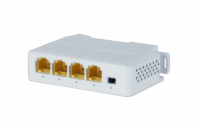 XtendLan PoE/LAN extender, 1x PoE-in 90W 802.3bt, 3x PoE-out 60W 802.3af/at, Gigabit
