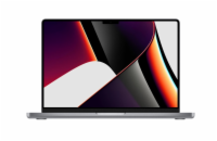 Notebook Apple MacBook Pro 14" (M1 Pro, 2021) Space Gray  Notebook - 14 palců, 16 GB, Apple M1 Pro, 512 GB NVMe SSD, macOS, 3024 x 1964 px, Apple M1 Pro, Bluetooth, WIFI, Webkamera, Vady: mírné estet