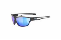 Sluneční brýle UVEX SPORTSTYLE 806 BLACK MATT/MIR.BLUE 