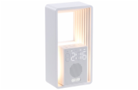 IMMAX LED budík CALM/ relaxační zvuky/ 18W/ vstup 12V/1,5A/ výstup 10W (5V/2A)/ 3000K/ USB/ bílý
