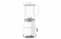 Smeg BLF03WHEU mixér, 800 W, 4 programy, funkce pulse, 18000 RPM, nerezové ostří, Ice crush, 50 s Style, bílý