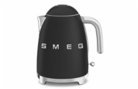 Smeg KLF03BLMEU, rychlovarná konvice, 1,7 l, (7 šálků), 2400 W, styl 50. let, matná černá