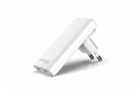 PATONA nabíječka Slim/ 2x USB-C/ 100-240V/ PD65W- GaN PD3.0/QC3.0/ bílá