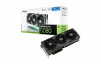 PNY VGA Nvidia GeForce RTX 5080 16GB Triple Fan OC, RTX 5080 OC, 16GB GDDR7, 3xDP, 1xHDMI