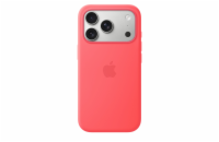 iPhone 17 Pro Silicone Case with MS – Bright Guava