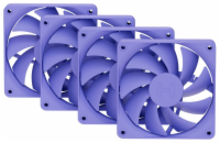 HYTE ventilátor 120mm PWM / barva Taro Milk / 1500rpm / 72CFM / ABS / 4-pin / sada 4x ventilátor