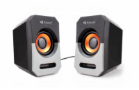 USB Reproduktory Kisonli A-606 - šedá Kisonli A-606 jsou kvalitn9 kompaktní USB reproduktory s výkonem 2×3 W určené pro počítače a notebooky. Nabízejí jednoduché připojení přes USB napájení a AUX vst