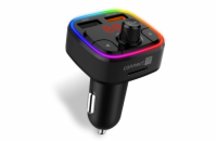 Connect IT CarRGB Bezdrátový FM transmitter, 2xUSB + MicroSD – černá Connect IT CarRGB (CCC-9090-BK) je bezdrátový FM transmitter do auta s Bluetooth, RGB podsvícením a dvěma USB porty pro nabíjení. 