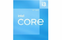 CPU INTEL Core i3-12100F, 3.30GHz, 12MB L3 LGA1700, TRAY (bez chladiče, bez VGA)