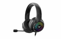 Onikuma X7 Pro herní podsvícená sluchátka s mikrofonem, 3.5mm + USB – černá Onikuma X7 Pro jsou herní sluchátka s RGB podsvícením, 40mm měniči a mikrofonem pro komunikaci během hraní. Nabízí pohodlný