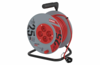 Prodlužovací kabel na bubnu - 4 zásuvky 25m EMOS P194252