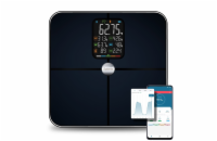 Salente BodyFit, chytrá osobní diagnostická fitness váha, Bluetooth, černá