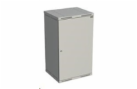 Solarix rozvaděč nástěnný SENSA 21U 600mm, dveře plech, RAL 7035 SENSA-21U-66-21-G