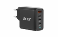 Acer GAN 100W PD charger,3xUSB-C,1xUSB-A černý