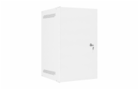 LANBERG RACKOVÁ SKŘÍŇ 10" PRO MONTÁŽ NA STĚNU 9U/280X310 PRO VLASTNÍ MONTÁŽ S KOVOVÝMI DVEŘMI ŠEDÁ