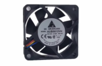 AVC Ventilátor Delta AUB0612VH 4pin PWM 60mm x 25mm Systémový ventilátor určený pro účinné chlazení vašich zařízení. Zajišťuje stabilní proudění vzduchu a podporuje bezproblémový chod zařízení.