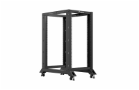 LANBERG OTEVŘENÝ RACK 22U 600X1000 ČERNÝ